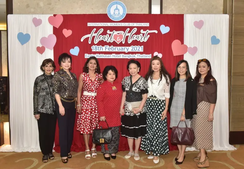 Members of the International Women's Club...