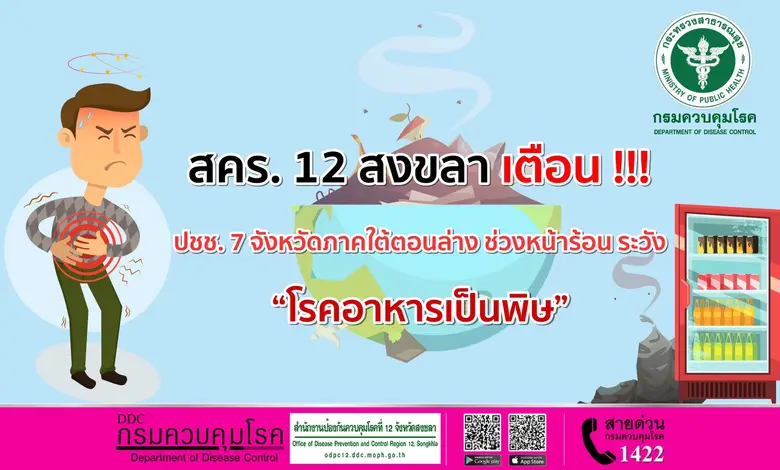 สำนักงานป้องกันควบคุมโรคที่ 12 จังหวัดสงข...