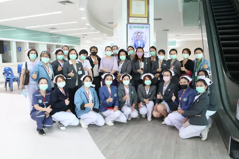 รพ.ลานนา เยี่ยมชมความคืบหน้า รพ.หริภุญชัย ราม จ.ลำพูน
