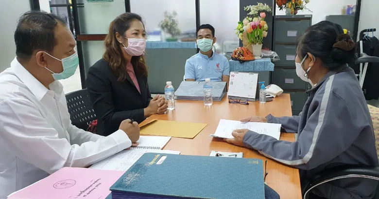 ยุวชนอาสา SPU ส่งผลดำเนินงานโครงการฯต่อสำนักงานเขตหลักสี่