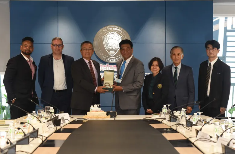 สถาบัน AIT เข้าเยี่ยมชมและประชุมหารือทางด้านวิชาการกับ ม.หอการค้าไทย