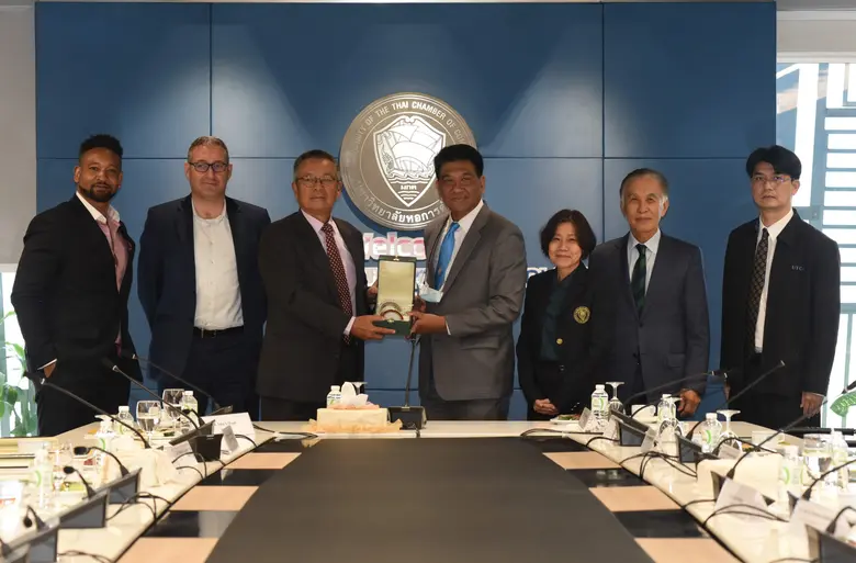 สถาบัน AIT เข้าเยี่ยมชมและประชุมหารือทางด้านวิชาการกับ ม.หอการค้าไทย