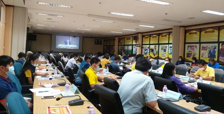 สนพ.หนองคาย ร่วมประชุมการชี้แจงแนวทางการเสนอโครงการพัฒนาและเสริมสร้างความเข้มแข็งของเศรษฐกิจฐานราก