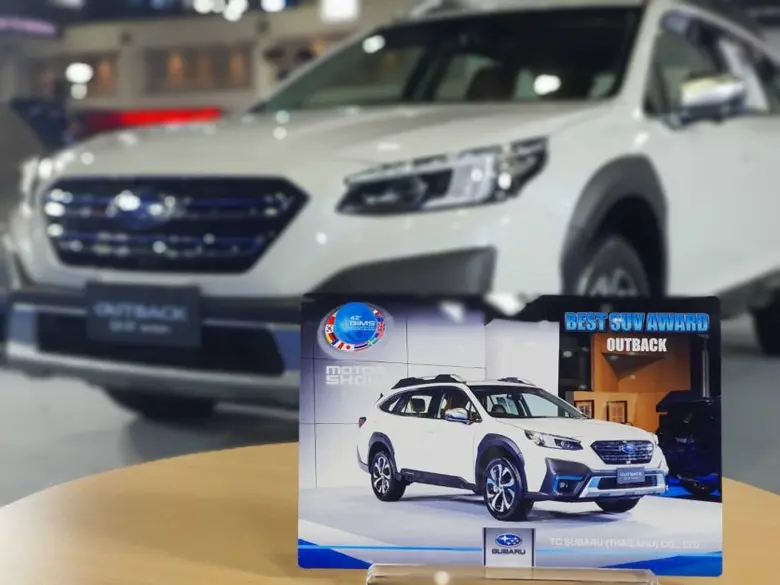 The All-New Outback รับตำแหน่งรถยนต์อเนกป...