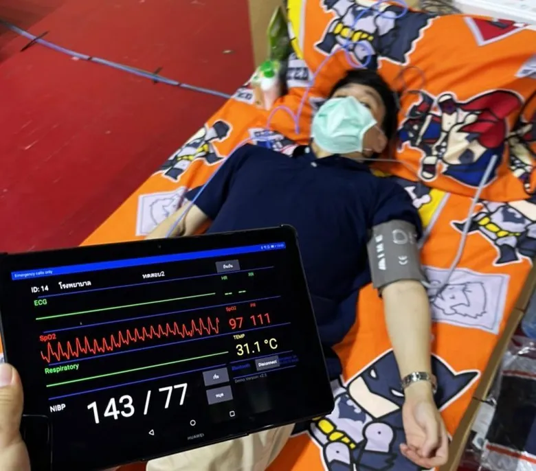 สจล. ใช้ "เอไอวัดสัญญาณชีพทางไกล" หนุนแพทย์ตรวจวัดผู้ติดเชื้อโควิด19 แบบไร้สัมผัส พร้อมช่วยเหลือผู้ป่วยวิกฤตเรียลไทม์