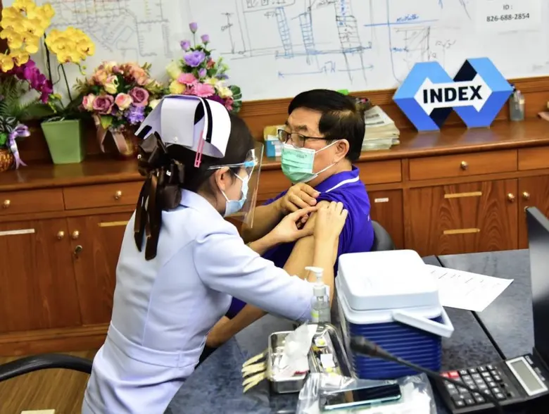 IND จัดฉีดวัคซีนป้องกันไข้หวัดใหญ่ให้พนักงาน