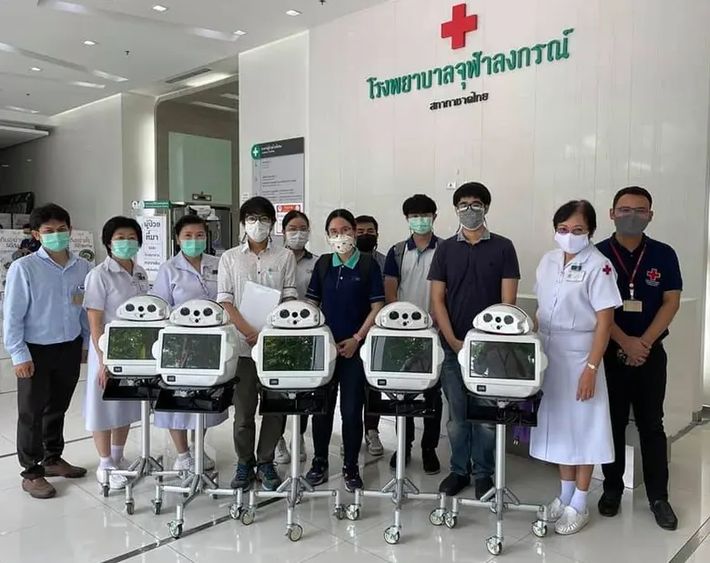 วิศวฯ จุฬาฯ ส่งทีมหุ่นยนต์นินจาช่วย รพ.จุฬาฯ ต้านโควิด-19
