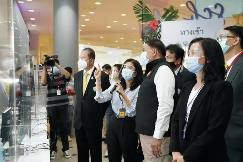 ไทยพาณิชย์ ร่วมสร้างภูมิคุ้มกันหมู่ให้ประเทศ พร้อมบริการฉีดวัคซีนโควิด-19 รวดเร็วภายใน 5-7 นาทีต่อคน