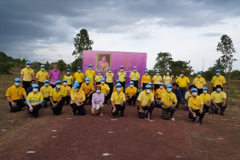 พช. รวมพลังจิตอาสาปลูกป่าเขาขยาย เฉลิมพระเกียรติ เนื่องในวันคล้ายวันเฉลิมพระชนมพรรษา สมเด็จพระนางเจ้าสุทิดา พัชรสุธาพิมลลักษณ พระบรมราชินี
