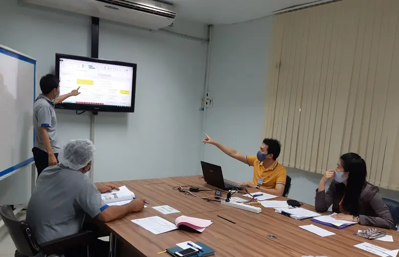 สนพ.ลพบุรี เข้าให้คำปรึกษาการจัดทำมาตรฐานของผู้ประกอบอาชีพ สาขาพนักงานขับรถโฟล์คลิฟท์