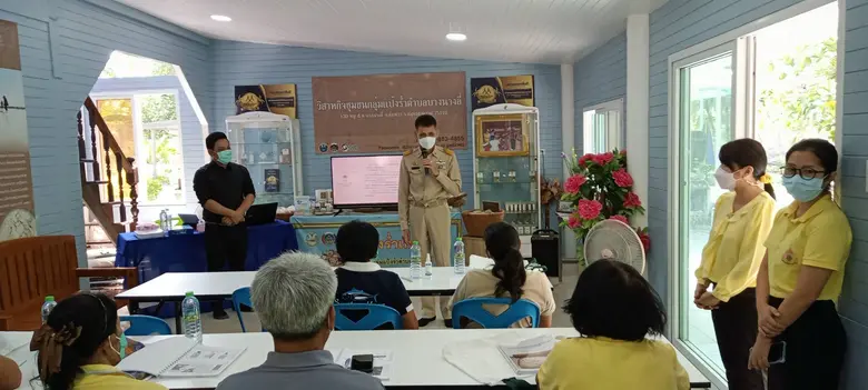 สนพ.สมุทรสงคราม เพิ่มผลิตภาพแรงงาน แป้งร่ำ ต่อยอดผลิตภัณฑ์