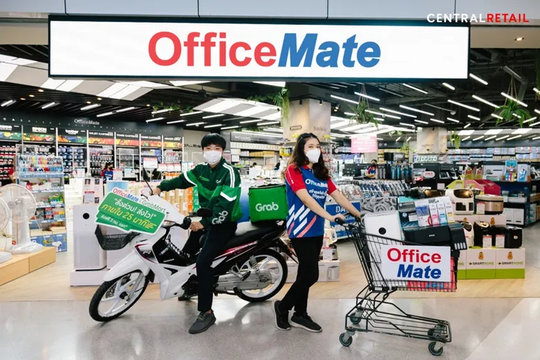 บริการใหม่ล่าสุด "OfficeMate x GrabMart สั่งด่วน ส่งไว" ภายใน 25 นาที* ให้คุณช้อปสินค้าอุปกรณ์สำนักงาน OfficeMate กว่า 1,000 รายการ ได้แล้ววันนี้ ที่ GrabMart
