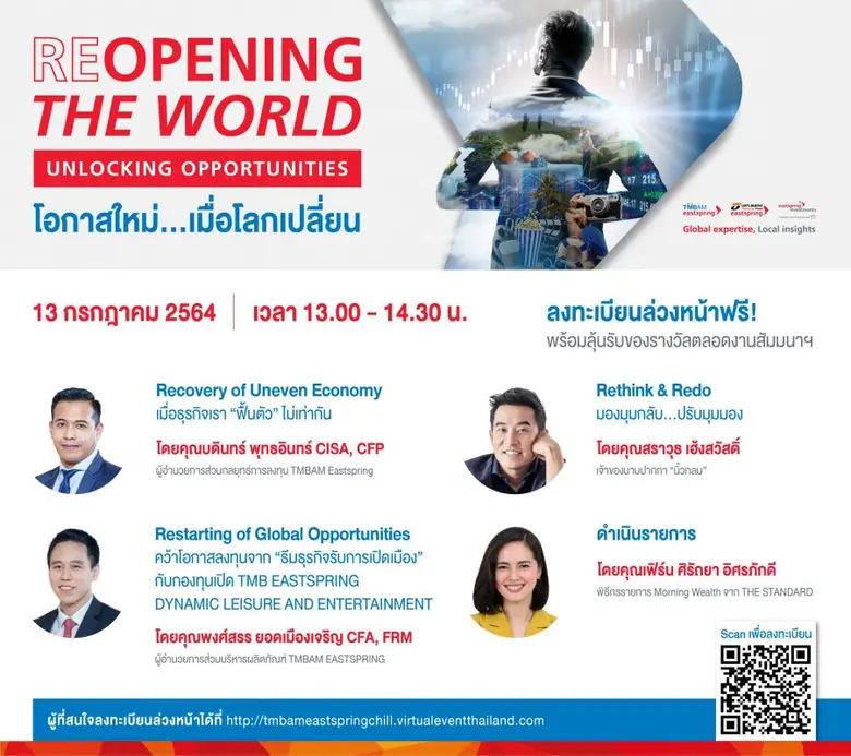 พร้อมเปิดตัว กองทุนหุ้นโลก ธีมธุรกิจรับเป...