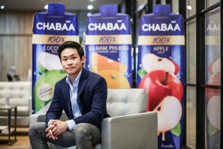 "น้ำผลไม้ชบา" (CHABAA) ผลิตโดย บริษัท ชบา...