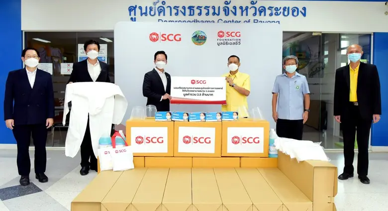 เอสซีจี เคมิคอลส์ เดินหน้าช่วยฝ่าวิกฤตโคว...