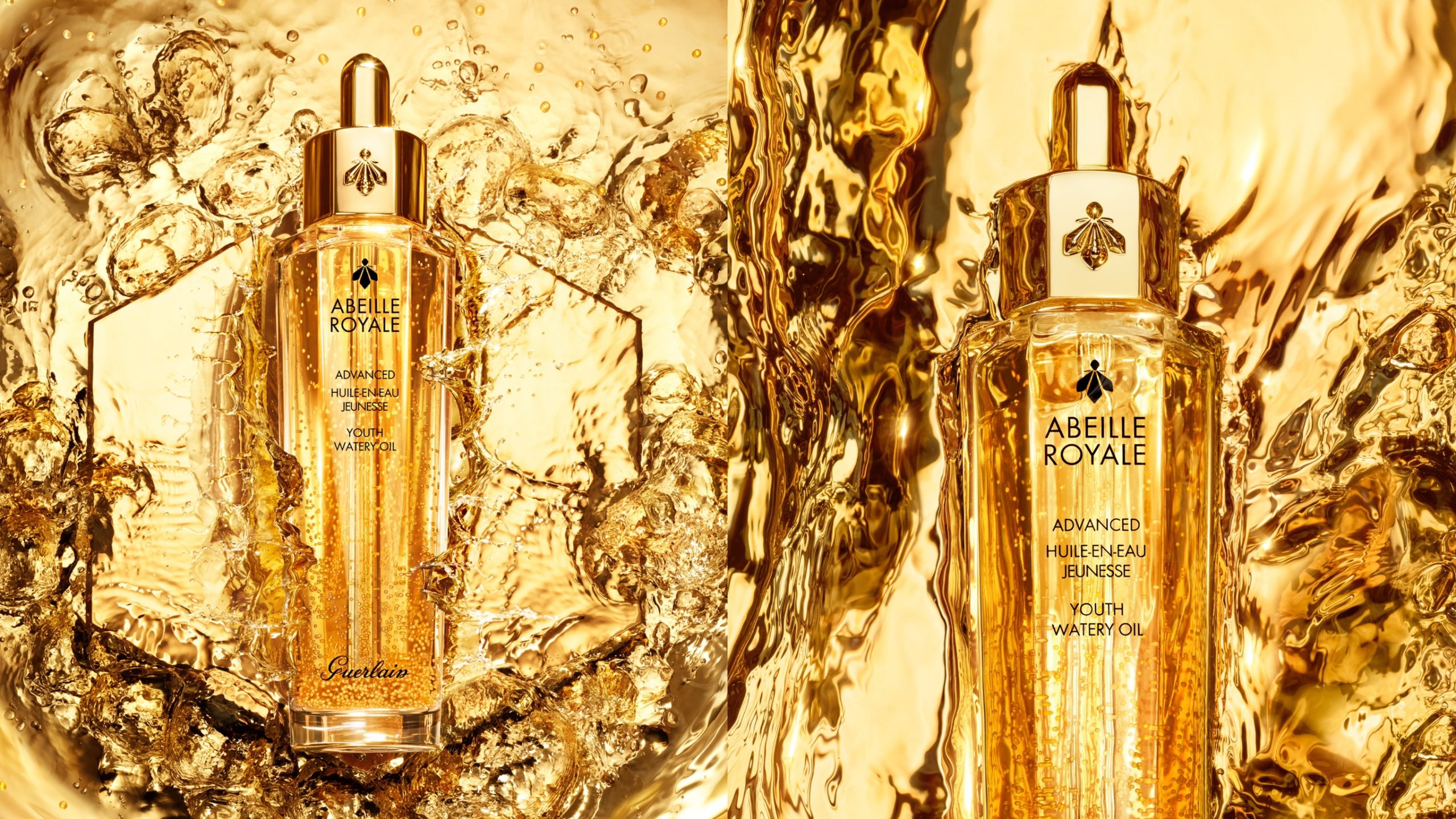 "GUERLAIN The New Abeille Royale Advanced Youth Watery Oil" สุนทรียศาสตร์ของนวัตกรรมแห่งความงามและการฟื้นบำรุงผิวจากผึ้งและวิทยาศาสตร์