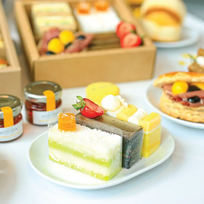 AU SOLEIL AFTERNOON TEA'S ON THE WAY TO YOUR HOME FROM LE MERIDIEN BANGKOK
