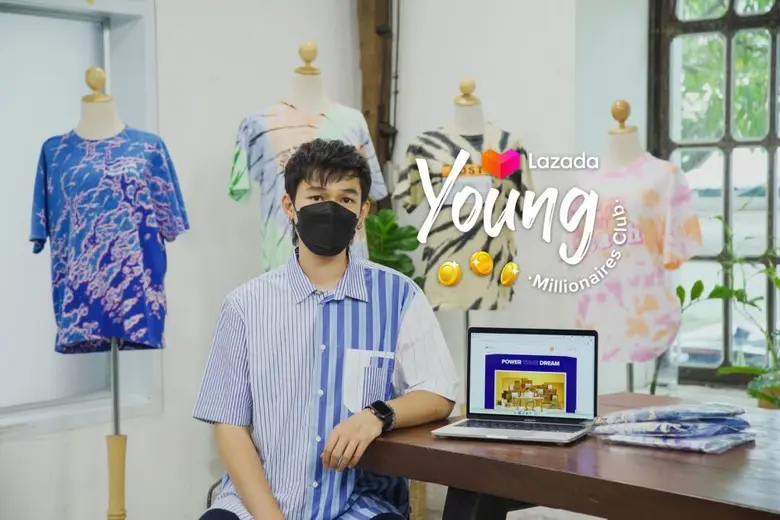 เสื้อมัดย้อมเปลี่ยนชีวิต ดันธุรกิจพุ่งแรง คว้าเงินแสนต่อเดือนบนแพลตฟอร์มลาซาด้า กับนักธุรกิจวัยรุ่นที่น่าจับตามองในโปรเจกต์ Lazada Young Millionaires Club