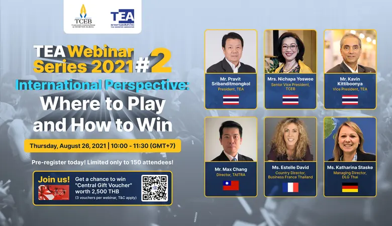 จบไปแล้วกับงาน TEA Webinar Series 2021 กั...