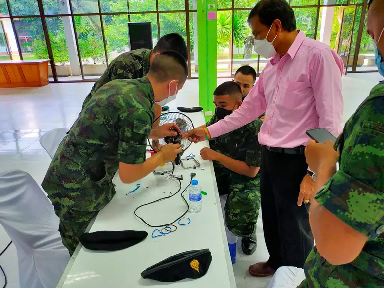 สำนักงานพัฒนาฝีมือแรงงานชุมพร ดำเนินการฝึ...