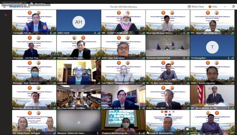 รองปลัดเกษตรฯ เป็นหัวหน้าคณะผู้แทนไทย เข้าร่วมการประชุมอาเซียนบวกสาม (จีน ญี่ปุ่น สาธารณรัฐเกาหลี) และอาเซียนกับรัสเซีย สานต่อความร่วมมือด้านการเกษตรและป่าไม้