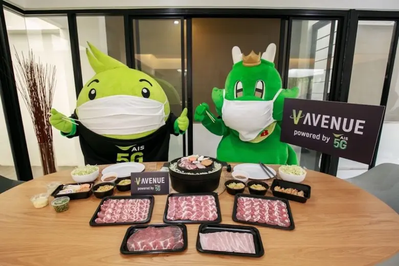 AIS 5G ร่วมกับ ฟู้ดแพชชั่น เปิดตัว Bar B Q Plaza Virtual Restaurant แห่งแรกของโลก