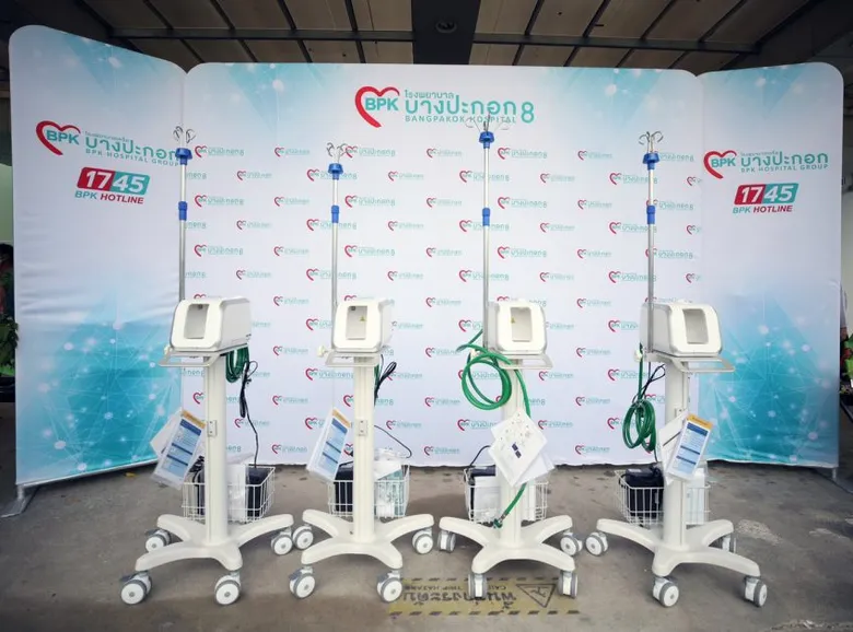 โออาร์ มอบเครื่องช่วยหายใจชนิด High Flow สนับสนุนโรงพยาบาลในเครือบางปะกอก ดูแลผู้ป่วยโควิด-19