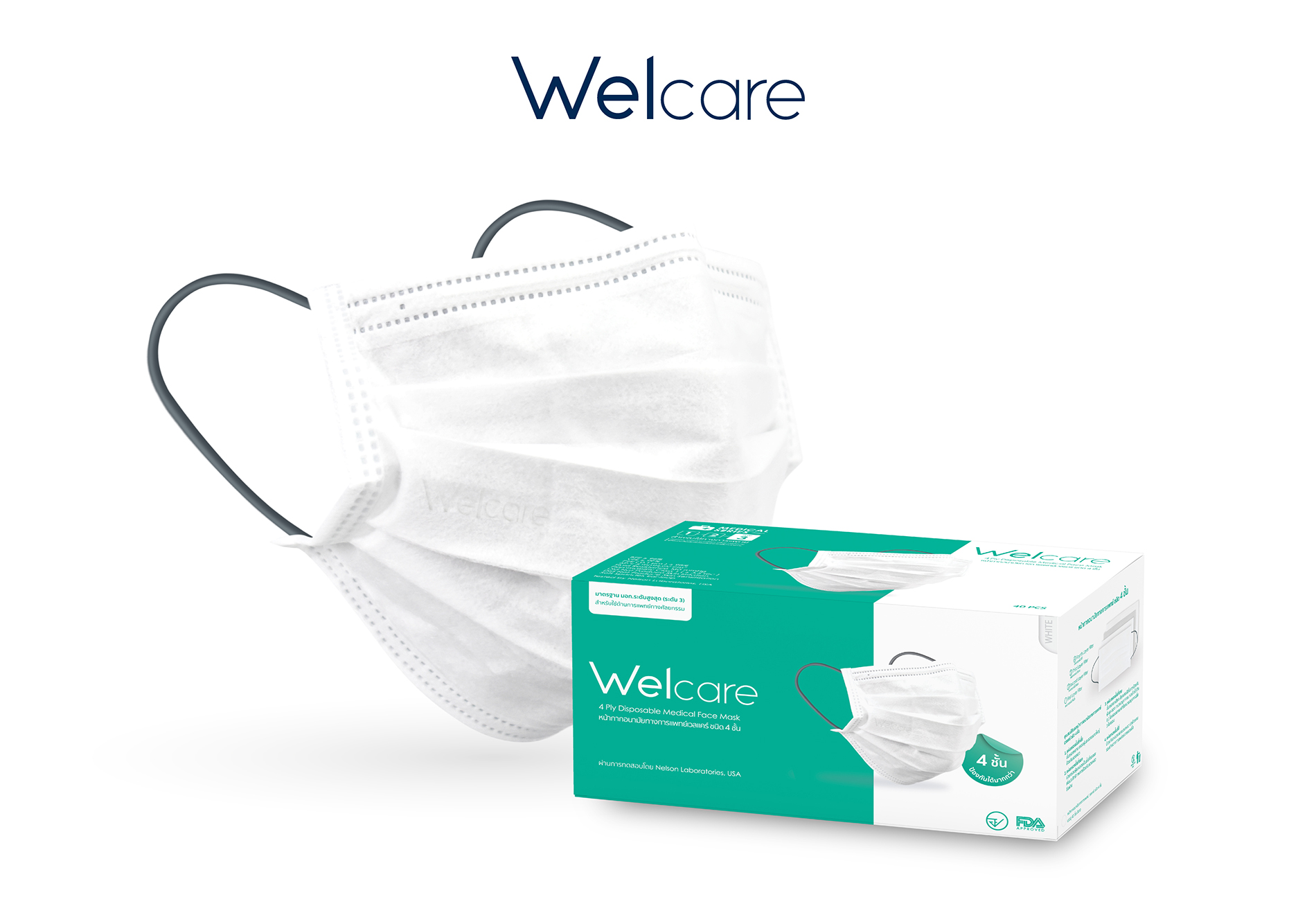 เวลแคร์ (Welcare) แบรนด์หน้ากากอนามัยเจ้า...