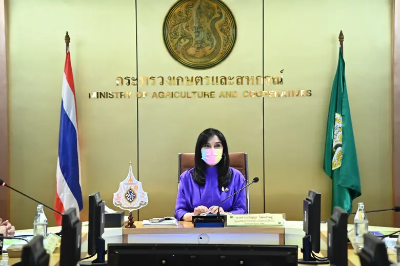 นางสาวมนัญญา ไทยเศรษฐ์ รัฐมนตรีช่วยว่าการ...