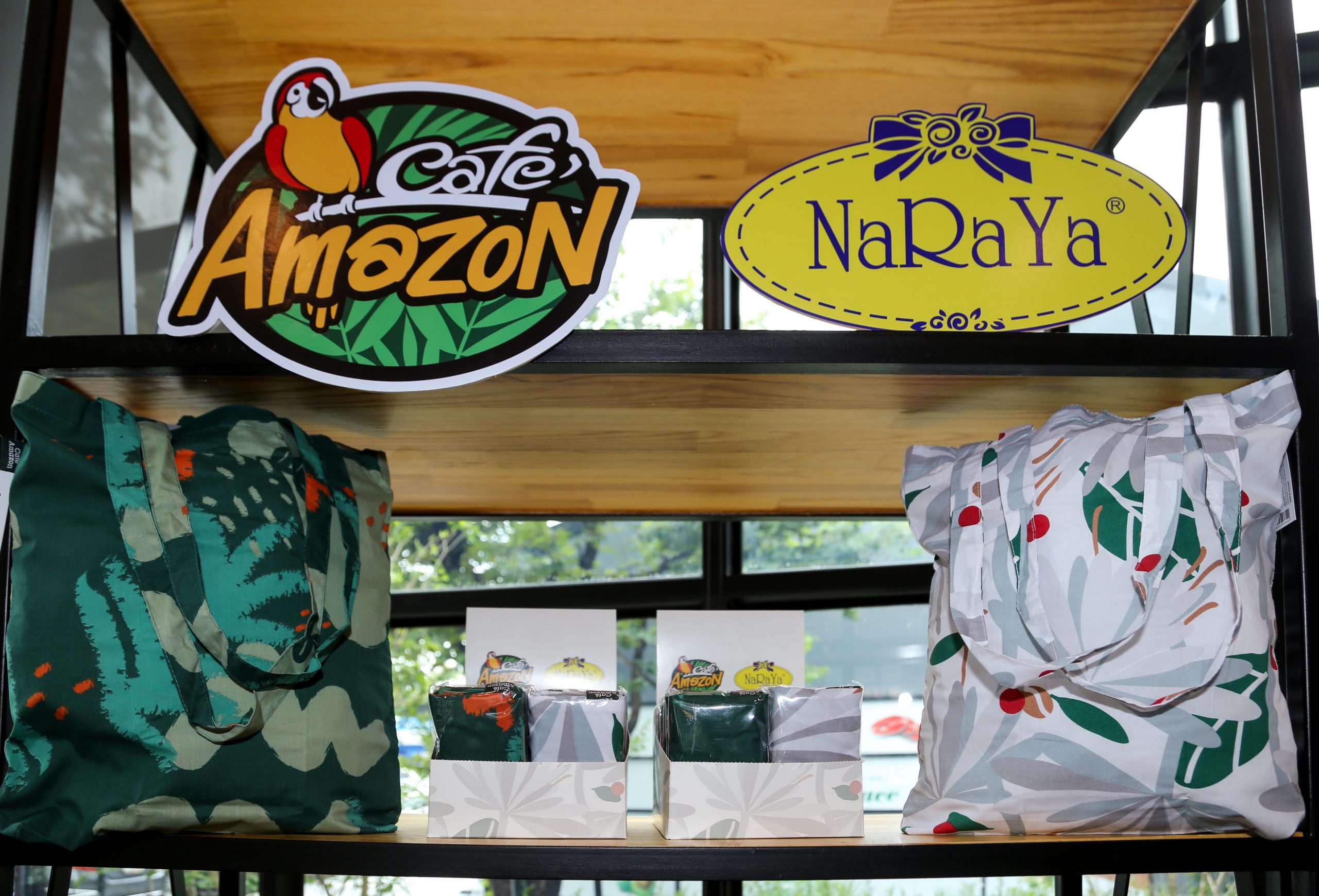 "Cafe Amazon x NaRaYa ร่วมเติมพลัง ปันสุข กระจายรายได้สู่ชุมชน"