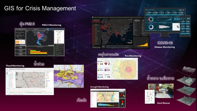 ESRI หนุนใช้เทคโนโลยี GIS จัดการภัยพิบัติ รับมือเหตุฉุกเฉินครบวงจร ชูประสิทธิภาพวิเคราะห์ข้อมูลด้วยแผนที่เชิงลึก หนึ่งกุญแจสำคัญแก้โจทย์โควิด-19