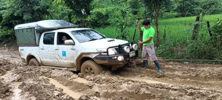 ARB ประเทศไทย สนับสนุนกันชนรุ่นซัมมิท แก่รถพยาบาลสุขศาลาพระราชทาน รร.ตชด.บ้านเลตองคุ และ รร.ตชด.บ้านแม่จันทะ ต.แม่จัน อ.อุ้มผาง จ.ตาก
