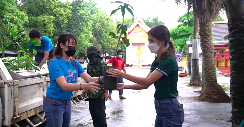 เซเว่นฯ เดินหน้าโครงการปลูกป่าทดแทนให้กับชุมชนภายใต้โครงการ 7 Go Green สร้างพื้นที่สีเขียวอย่างยั่งยืน ในจังหวัดสุรินทร์