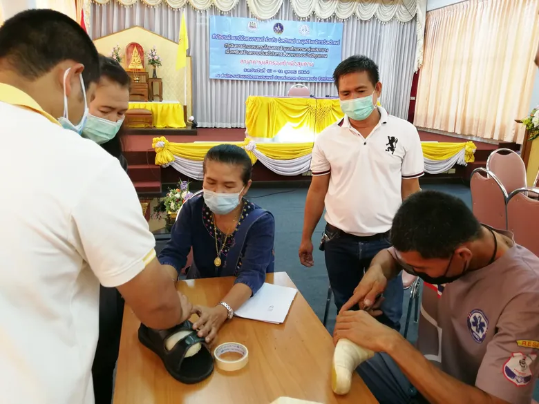 สนพ.แพร่ ดำเนินการฝึกอบรมภายใต้โครงการพัฒนาและเสริมสร้างความเข้มแข็งของเศรษฐกิจฐานราก รุ่นที่ 4/2564