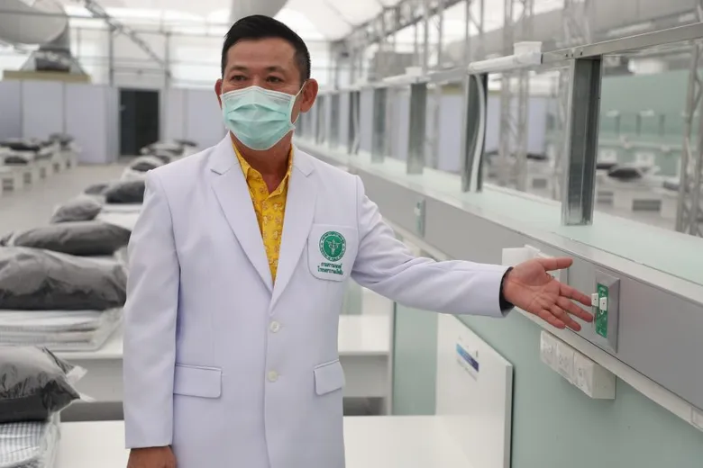 ซีพี ผนึกกำลังโรงพยาบาลเลิดสิน กรมการแพทย์ และพฤกษา เรียลเอสเตท เตรียมเปิดโรงพยาบาลสนาม "เลิดสิน กรมการแพทย์ - ซีพี - พฤกษาฯ" รองรับกลุ่มผู้ป่วยโควิด-19 สีเหลืองและสีแดง