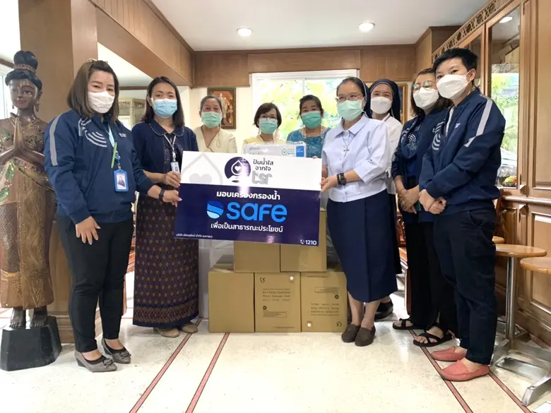 TSR มอบเครื่องกรองน้ำเซฟเป็นสาธารณประโยชน์ในโอกาสเปิดสาขา จ.เชียงใหม่
