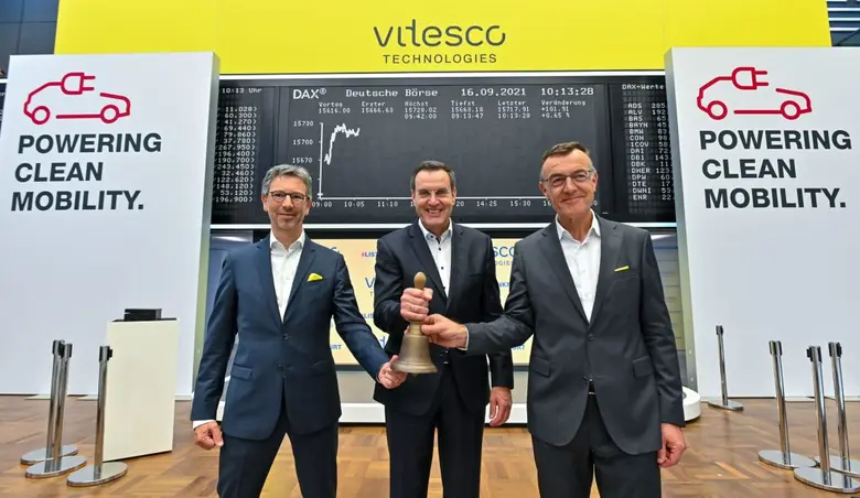 Vitesco Technologies เดินหน้าขยายความแข็งแกร่งในตลาดการขับเคลื่อนด้วยไฟฟ้า (E-mobility) พร้อมเปิดตัวอย่างยิ่งใหญ่ในตลาดหลักทรัพย์แฟรงก์เฟิร์ต ประเทศเยอรมนี หลังจากแยกตัวเป็นอิสระจาก Continental AG