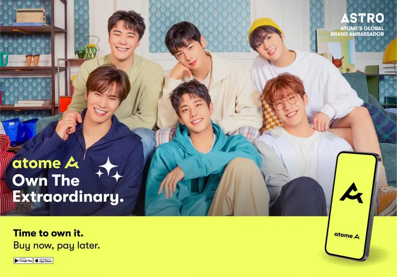 Atome ดึง ASTRO เป็นแบรนด์แอมบาสเดอร์ระดับโลกครั้งแรก