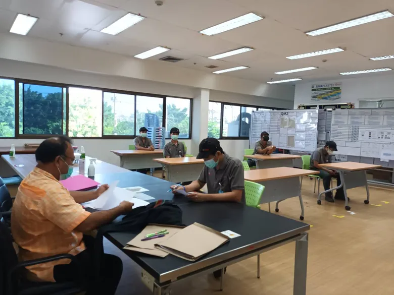 สนพ.สระบุรี ประเมินความรู้ความสามารถช่างไฟฟ้า