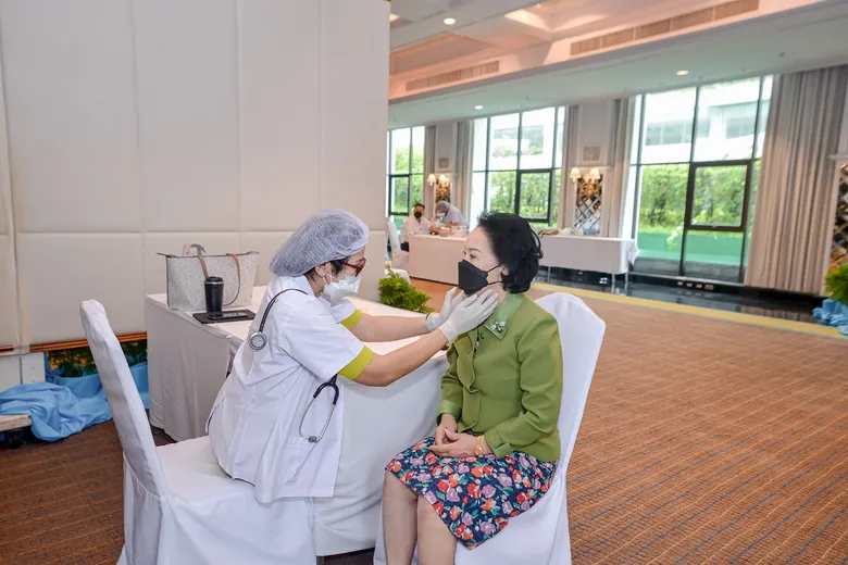 รอยัล คลิฟ โฮเต็ล กรุ๊ปใส่ใจพนักงาน จัดกิจกรรมตรวจสุขภาพประจำปี สนับสนุนให้พนักงานมีสุขภาพดีขึ้น