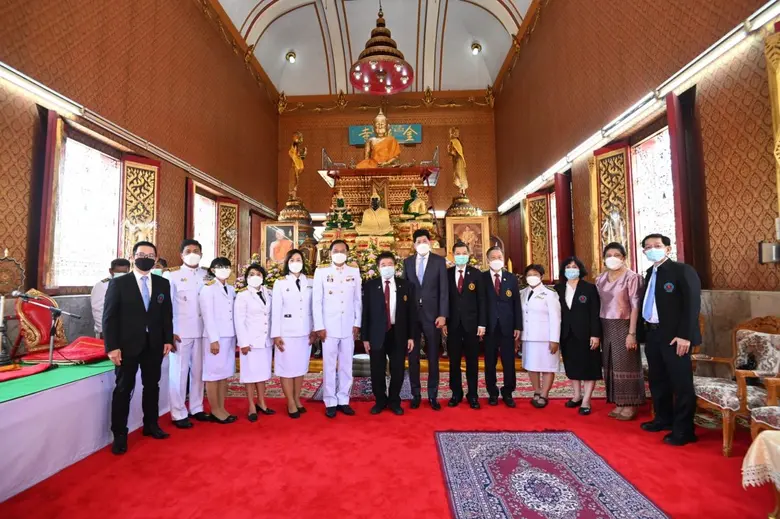 มูลนิธิป่อเต็กตึ๊ง พร้อมด้วยหน่วยงานในเครือ ถวายผ้าพระกฐินพระราชทาน ประจำปี 2564 ณ วัดเจริญสุขารามวรวิหาร จังหวัดสมุทรสงคราม
