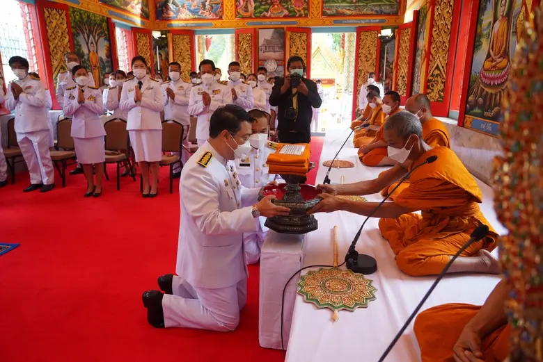 ม.รามฯถวายผ้าพระกฐินพระราชทาน จังหวัดพังงา