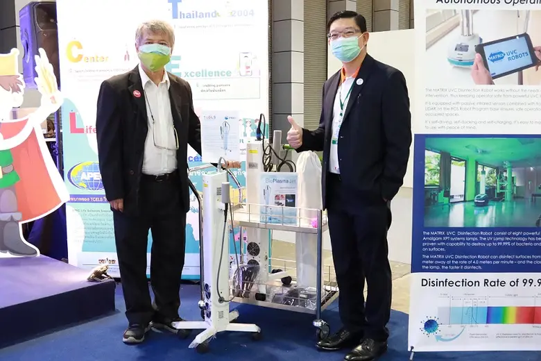 รัฐมนตรีว่าการกระทรวงการอุดมศึกษาฯ ให้เกียรติเยี่ยมชมนิทรรศการบูธทีเซลส์ งานมหกรรมวิทยาศาสตร์และเทคโนโลยีแห่งชาติ 2564
