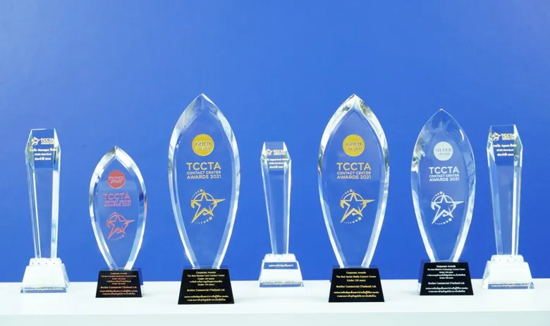 บราเดอร์ พัฒนาความเป็นเลิศด้านงานบริการอีกขั้น ล่าสุดคว้า 7 รางวัลจากการประกวด TCCTA Contact Center Awards 2021