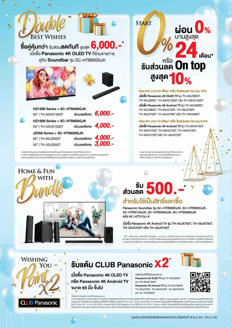 ทีวีพานาโซนิคมอบแคมเปญสุดยิ่งใหญ่ เป็นของขวัญส่งท้ายปี "BEST WISH IS COMING"
