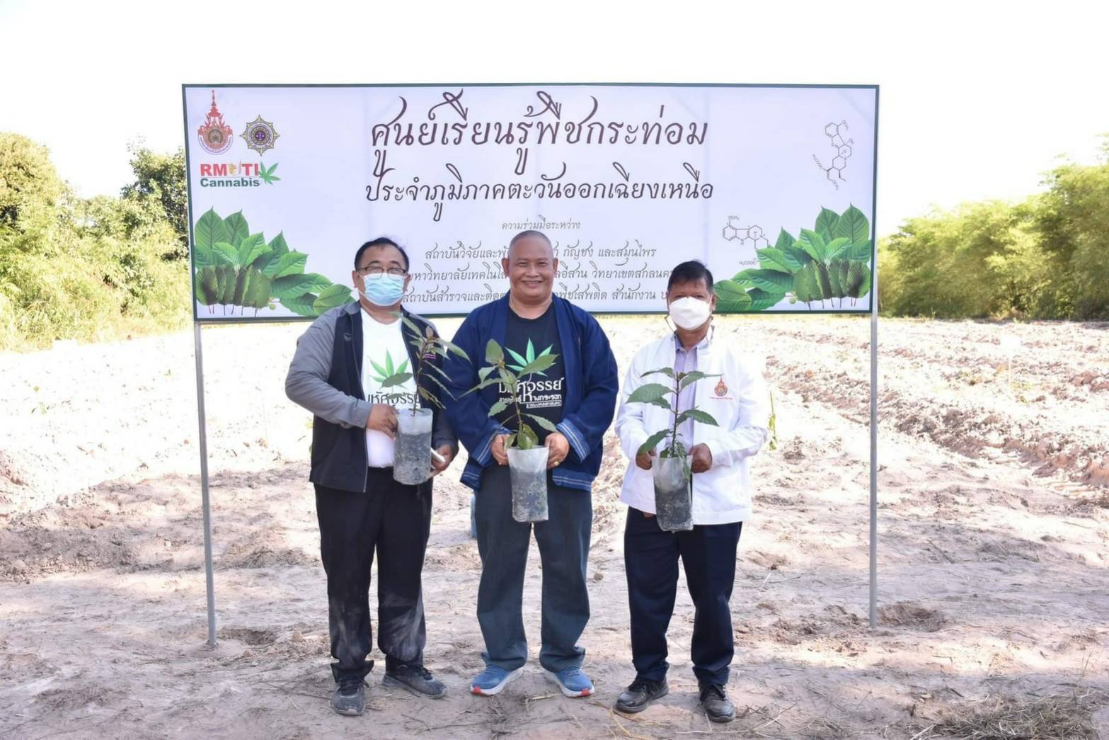 มทร.อีสาน ดันกระท่อมเป็นพืชเศรษฐกิจใหม่ เปิดตัวศูนย์เรียนรู้พืชกระท่อม แห่งแรกของอีสาน