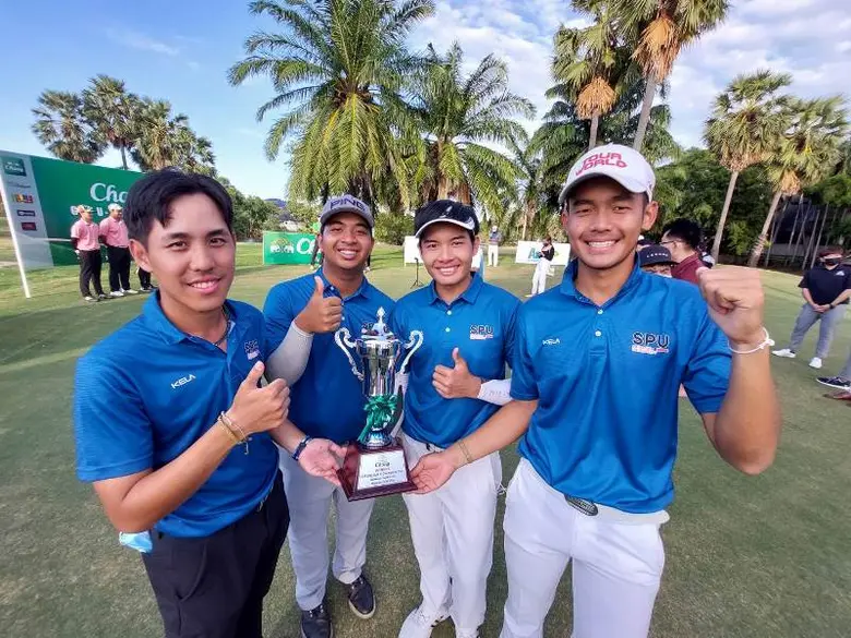 กอล์ฟ SPU สุดต๊าชชชช! โชว์วงสวิง คว้าแชมป์ Chang Golf U-Champions Cup 2021 ครั้งที่ 1