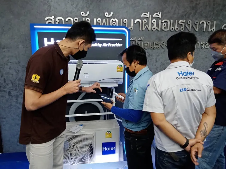 รมว.แรงงาน มอบหมายให้กรมพัฒนาฝีมืแรงงานเดินหน้ายกระดับช่างแอร์ IoT