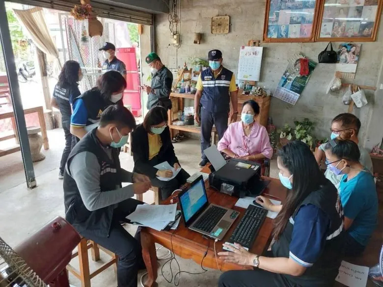 สนพ.แพร่ ร่วมกับคณะทำงาน ออกตรวจการทำงานของคนต่างด้าวในสถานประกอบการเขตพื้นที่อำเภอสูงเม่น