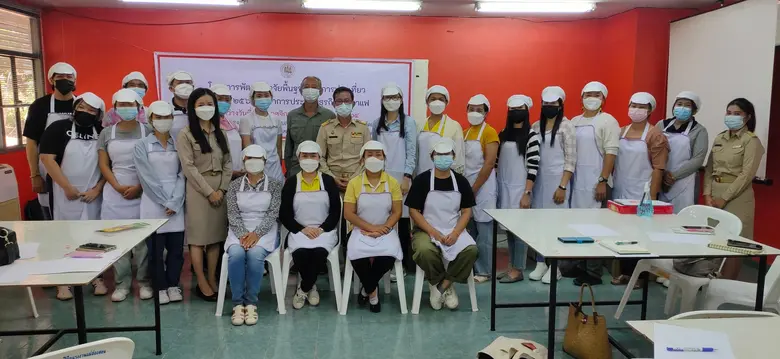 สำนักงานพัฒนาฝีมือแรงงานแม่ฮ่องสอน จัดฝึกอบรมโครงการพัฒนาปัจจัยพื้นฐาน รุ่นที่ 2/2565 สาขาการประกอบธุรกิจร้านกาแฟ